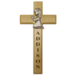 8511460 - Praying Girl Personalized Wood Wall Cross